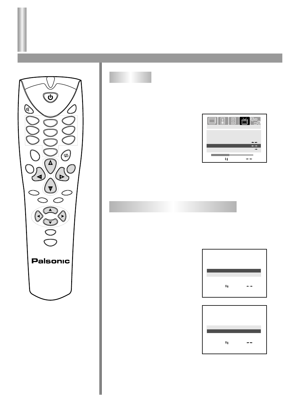 21 tuning in, The setting of colour and sound system fine tuning, Fine tuning/the setting of colour and sound system | Continued) operations | Palsonic 6830GY User Manual | Page 16 / 29