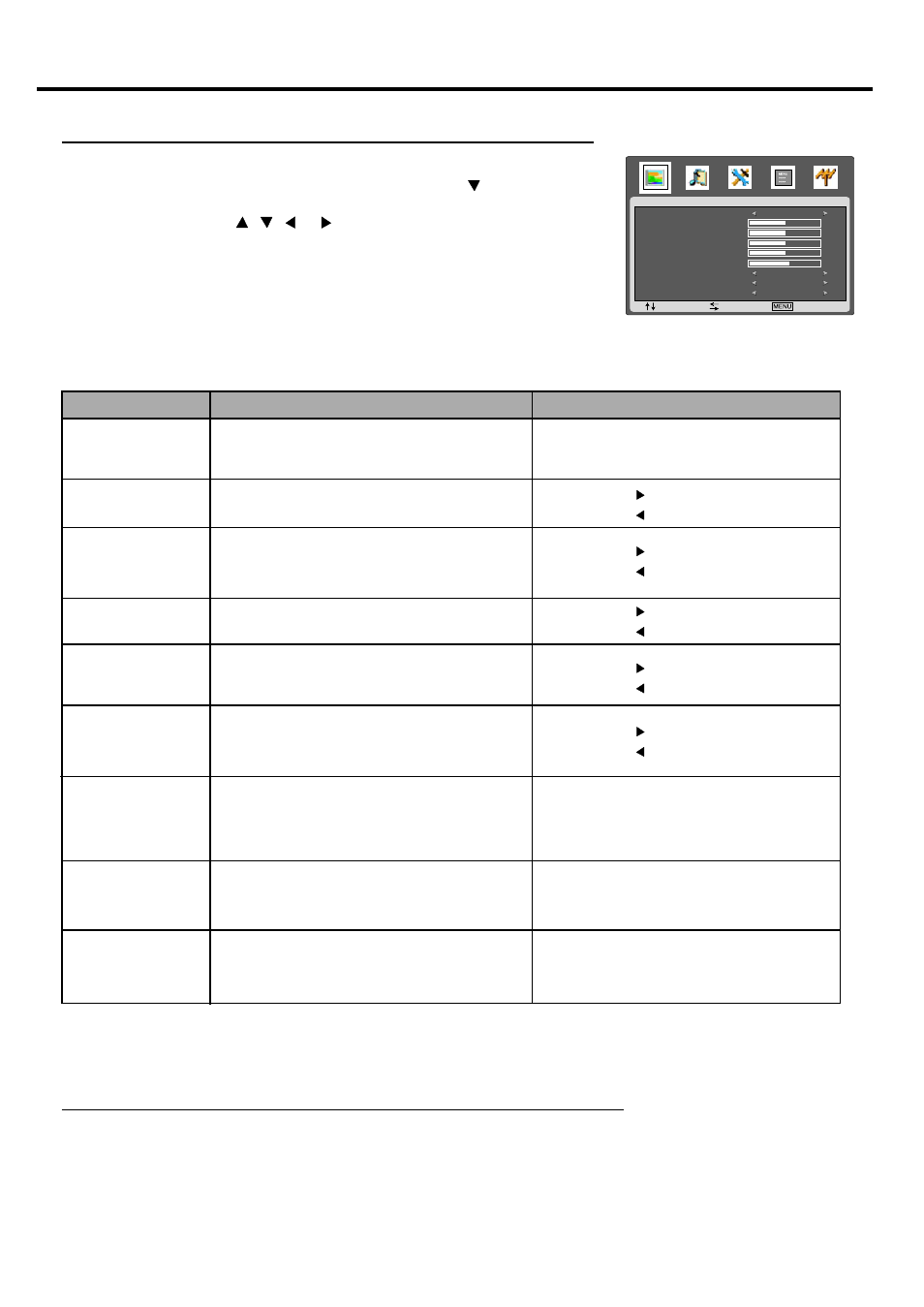 Setting picture, Customising the picture, Freezing picture | Palsonic TFTV665UBK User Manual | Page 21 / 32