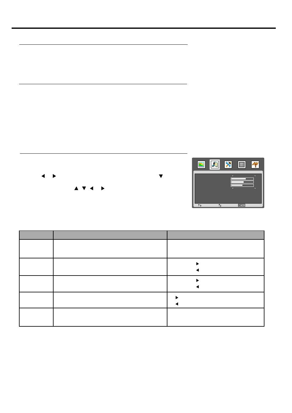 Setting sound, Adjusting the volume, Customising the sound | Palsonic TFTV665UBK User Manual | Page 22 / 32