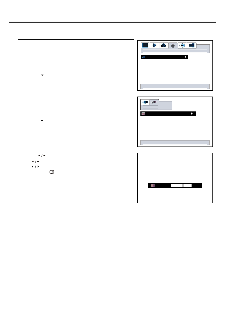 Setting channel options | Palsonic PDP4200 User Manual | Page 24 / 41