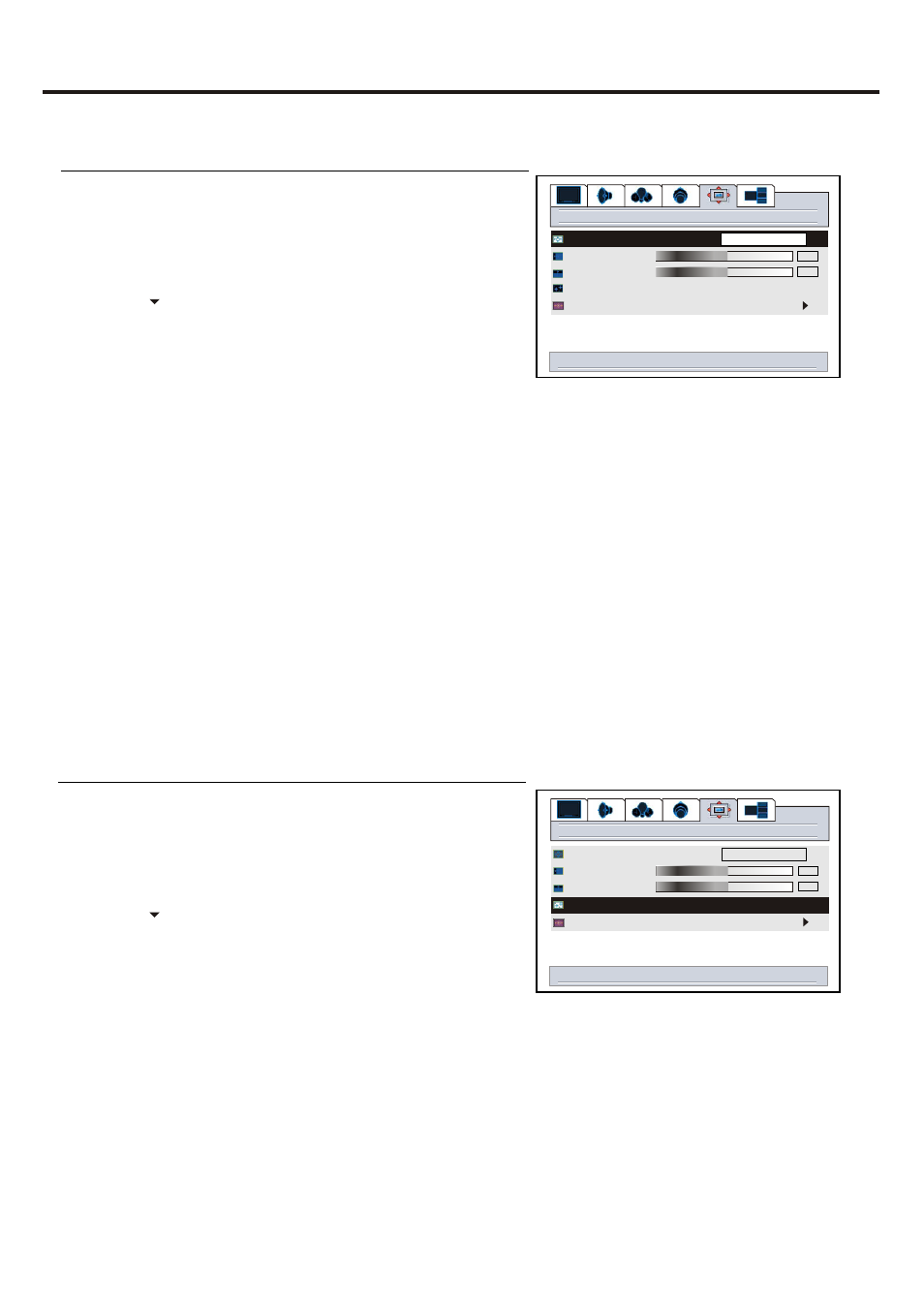 Changing screen options | Palsonic PDP4200 User Manual | Page 27 / 41