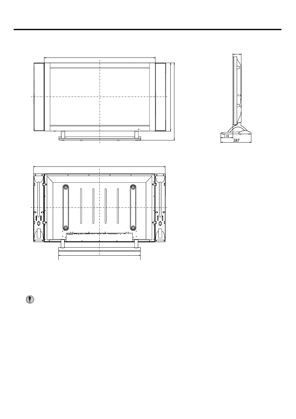 Dimensional drawings, Unit: mm) | Palsonic PDP4200 User Manual | Page 40 / 41