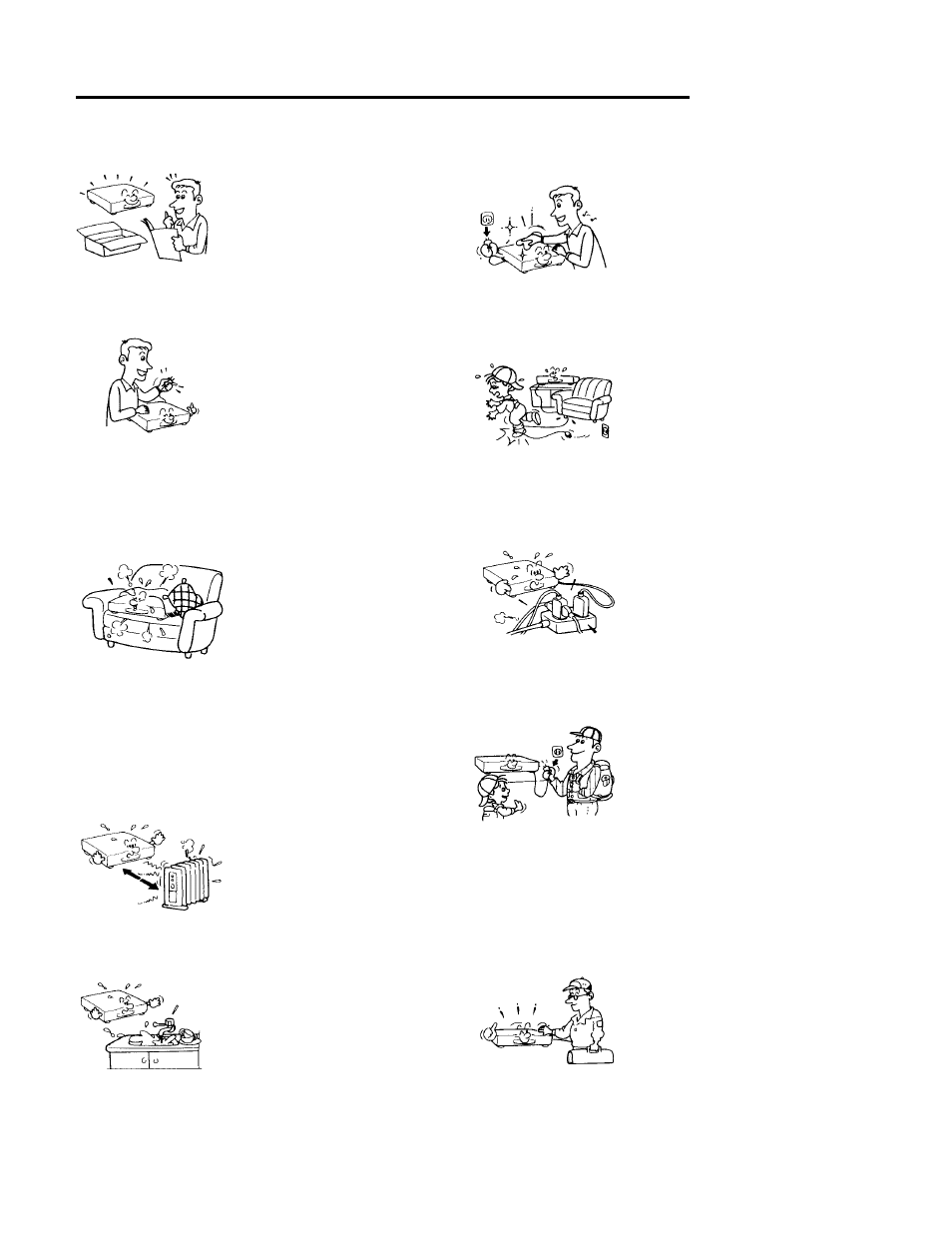 Important safety instructions | Palsonic DVD5000 User Manual | Page 4 / 37