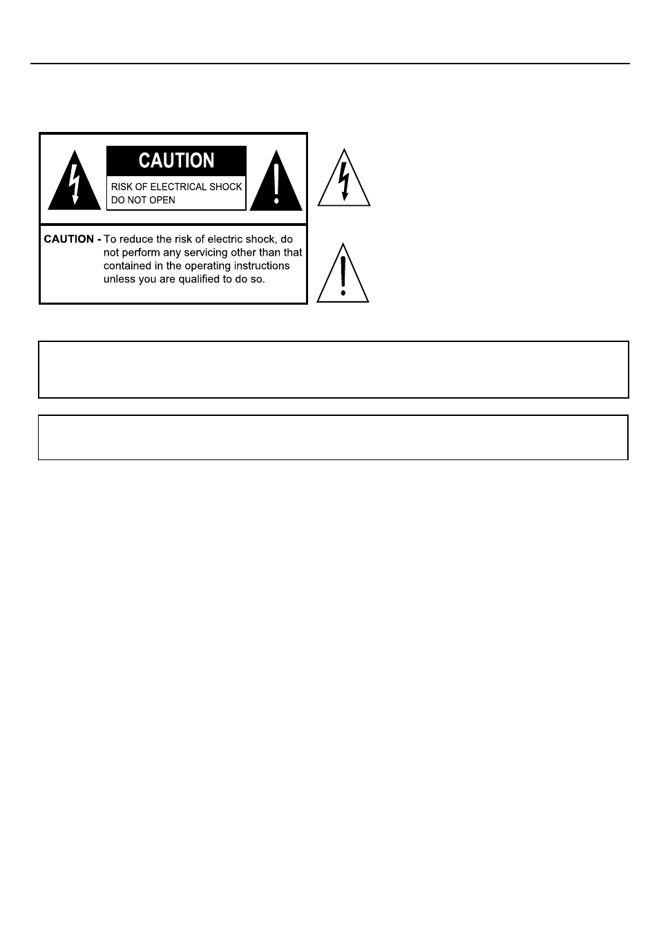 Fcc statement, Important information | Palsonic PDP4275 User Manual | Page 3 / 31