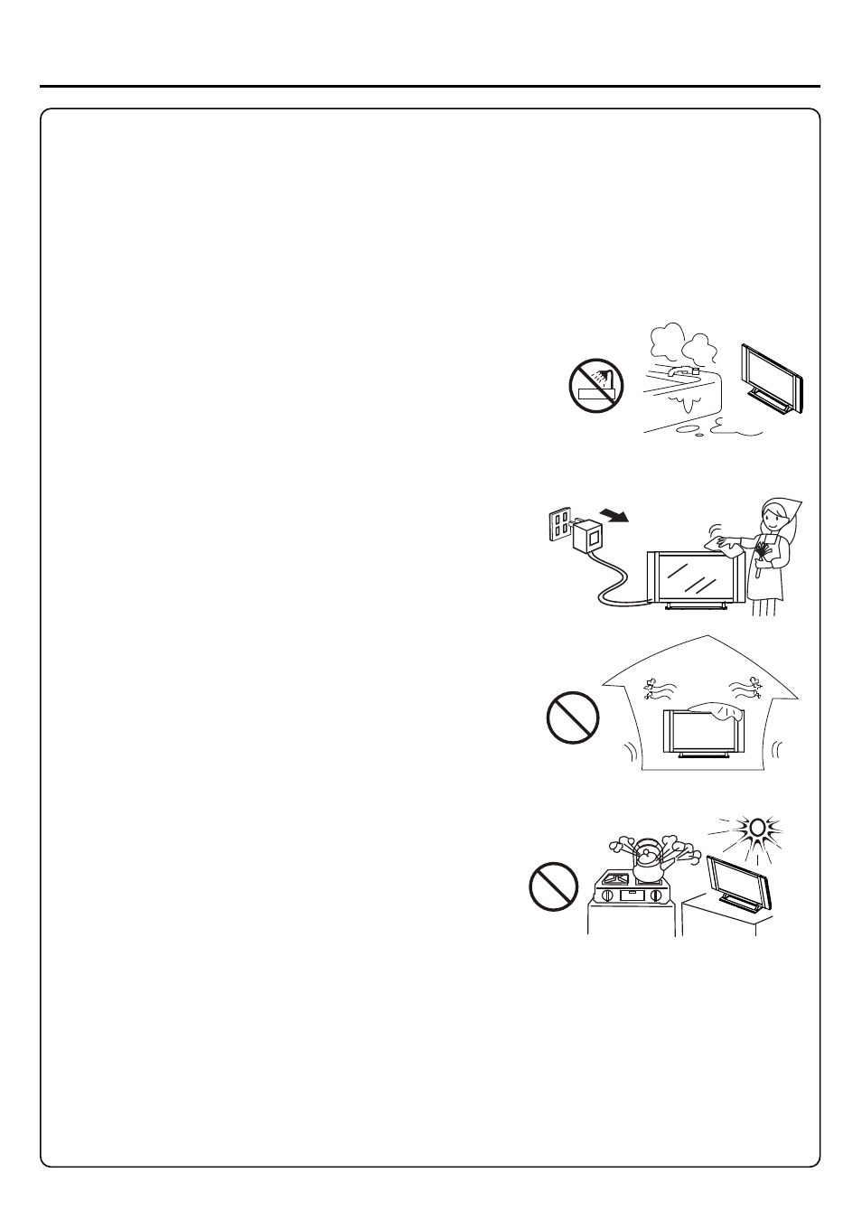 Important safety precautions | Palsonic PDP 4280HD User Manual | Page 3 / 21