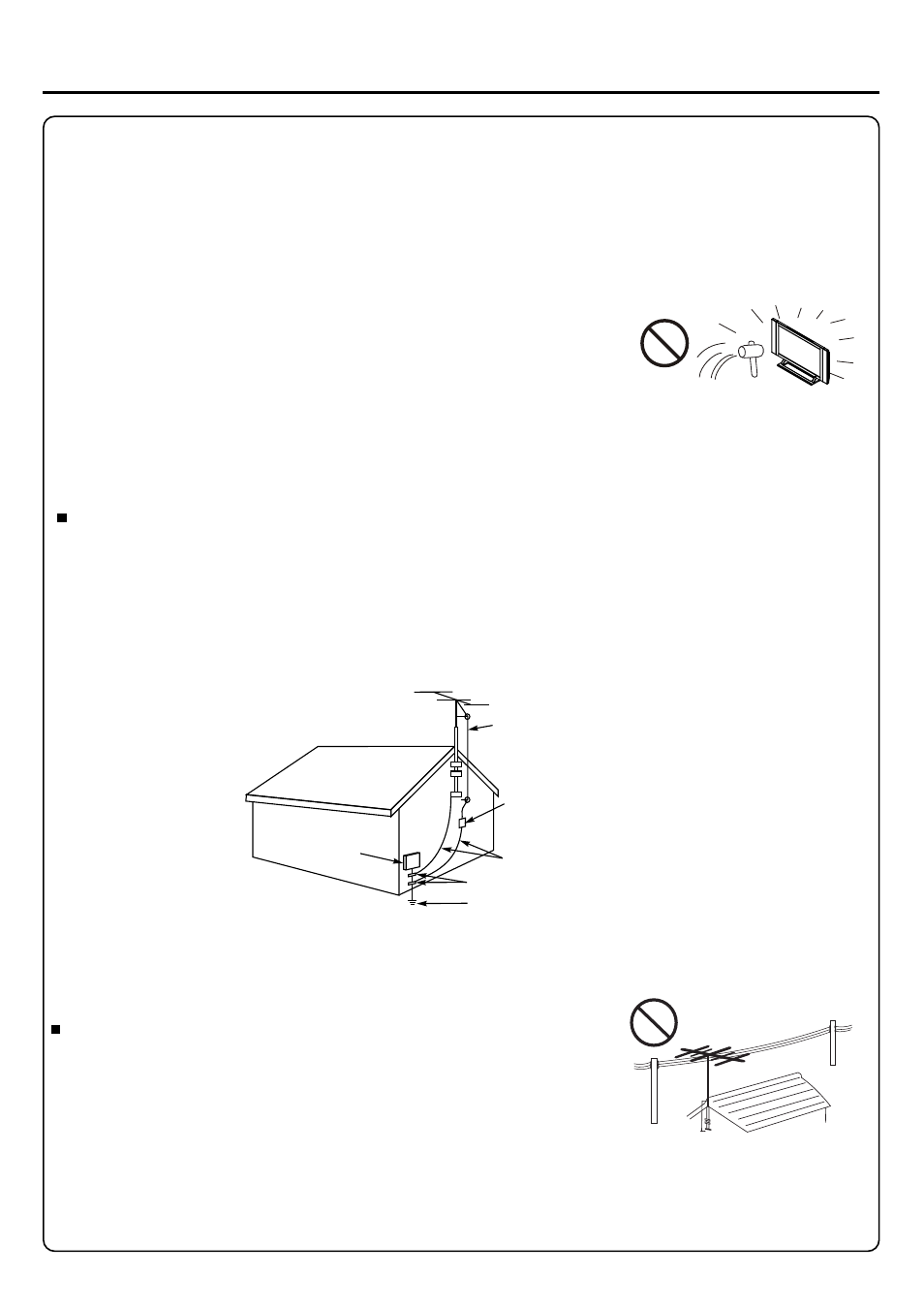 Important safety precautions, Continued) | Palsonic PDP 4280HD User Manual | Page 5 / 21