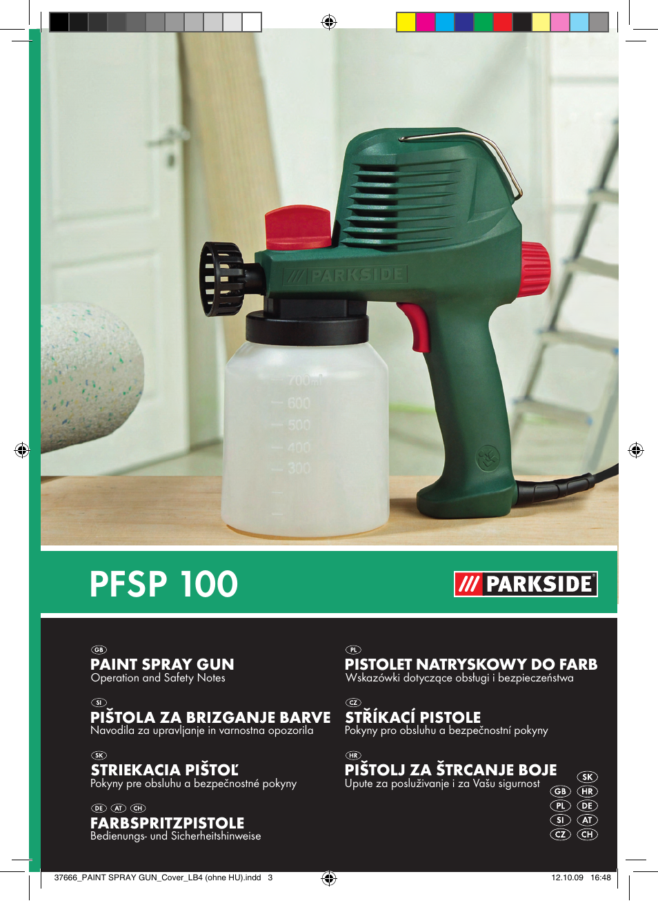 Parkside PFSP 100 User Manual | 64 pages