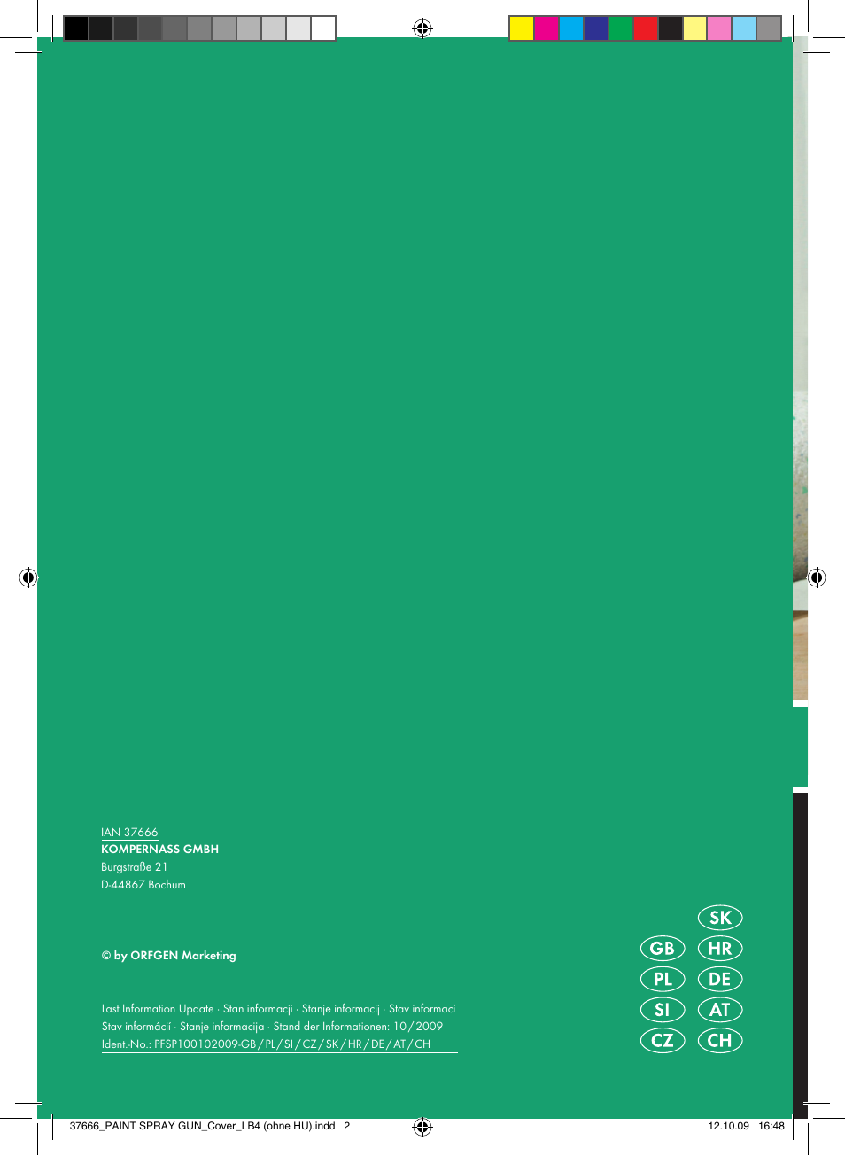 Parkside PFSP 100 User Manual | Page 64 / 64