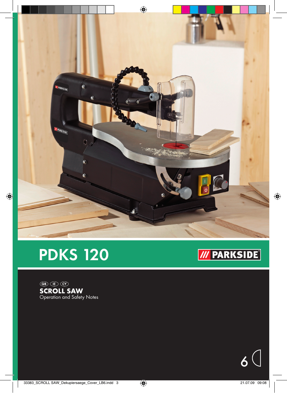 Parkside PDKS 120 User Manual | 13 pages