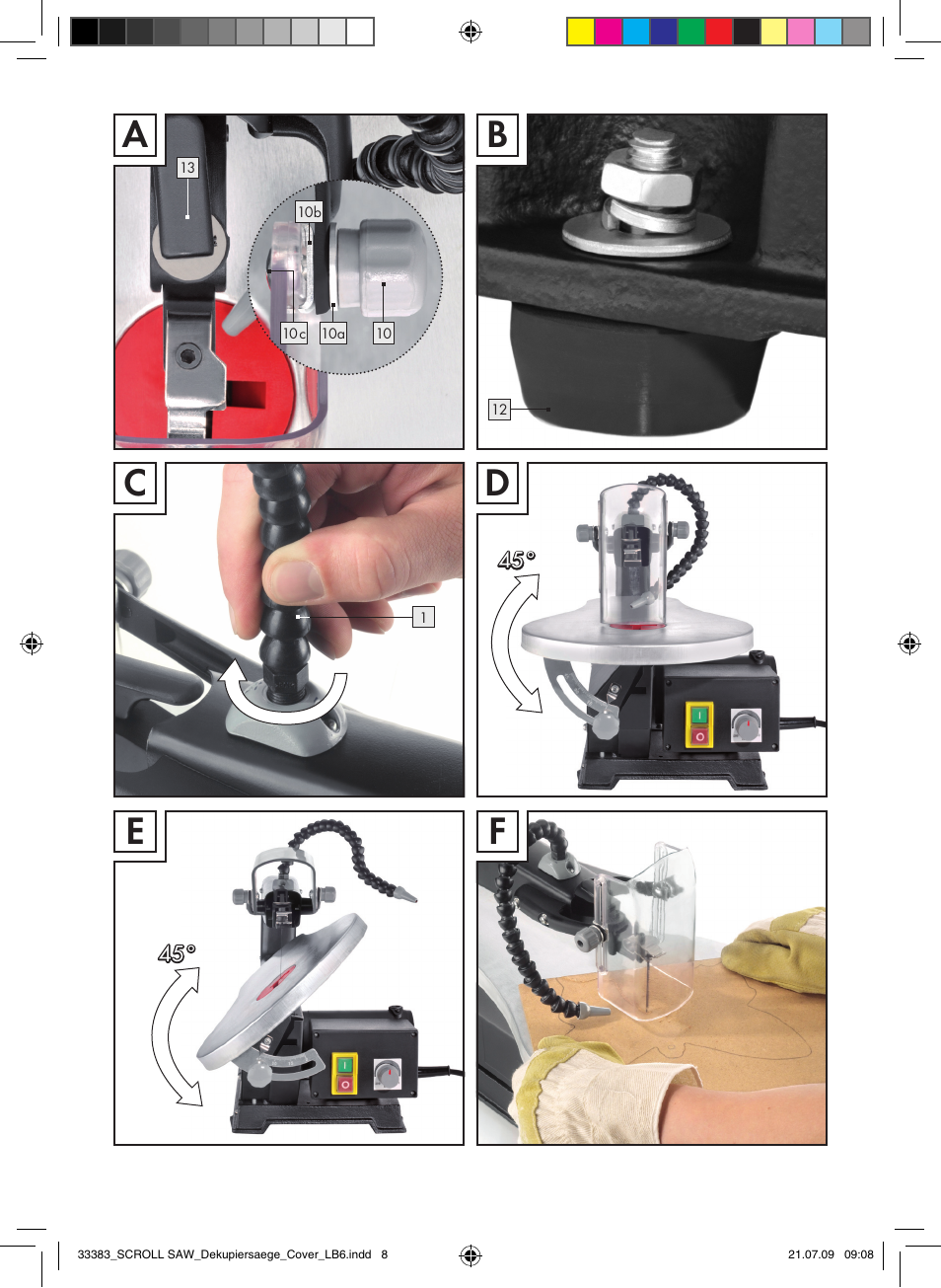 Parkside PDKS 120 User Manual | Page 3 / 13