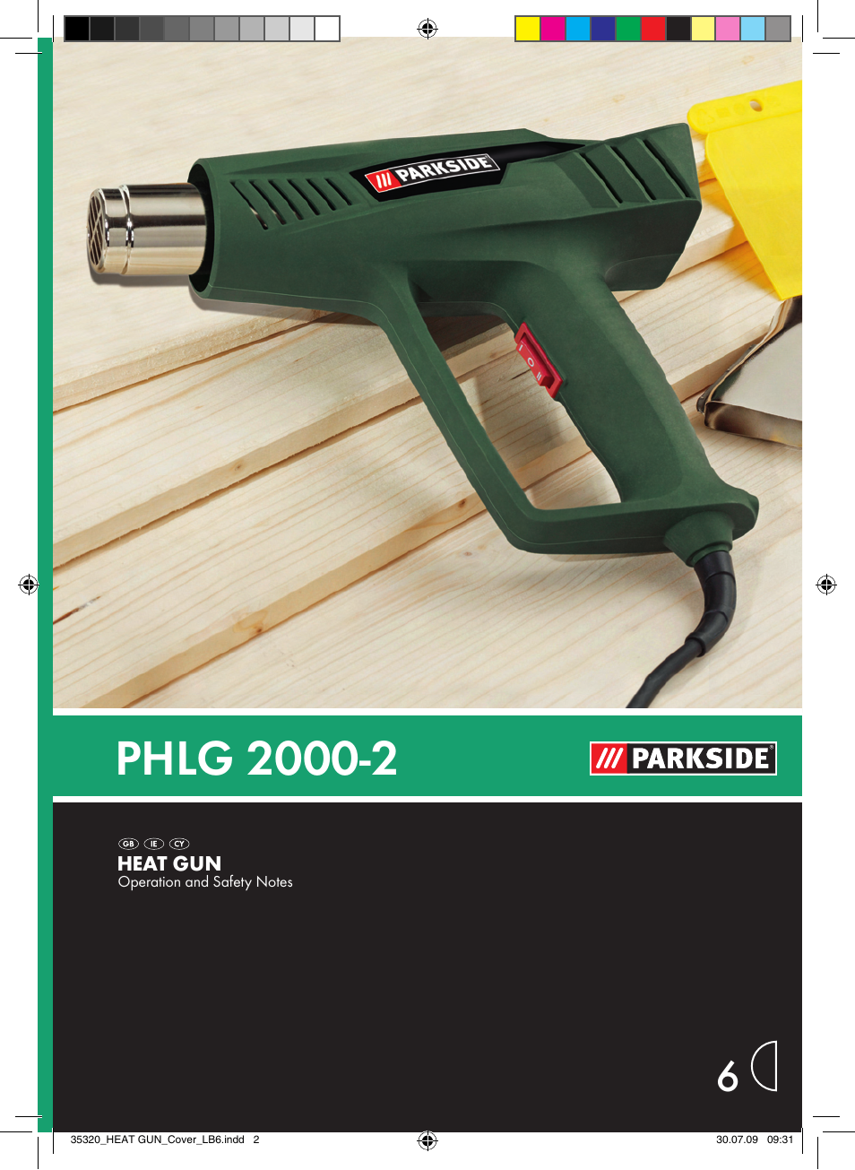 Parkside PHLG 2000-2 User Manual | 12 pages