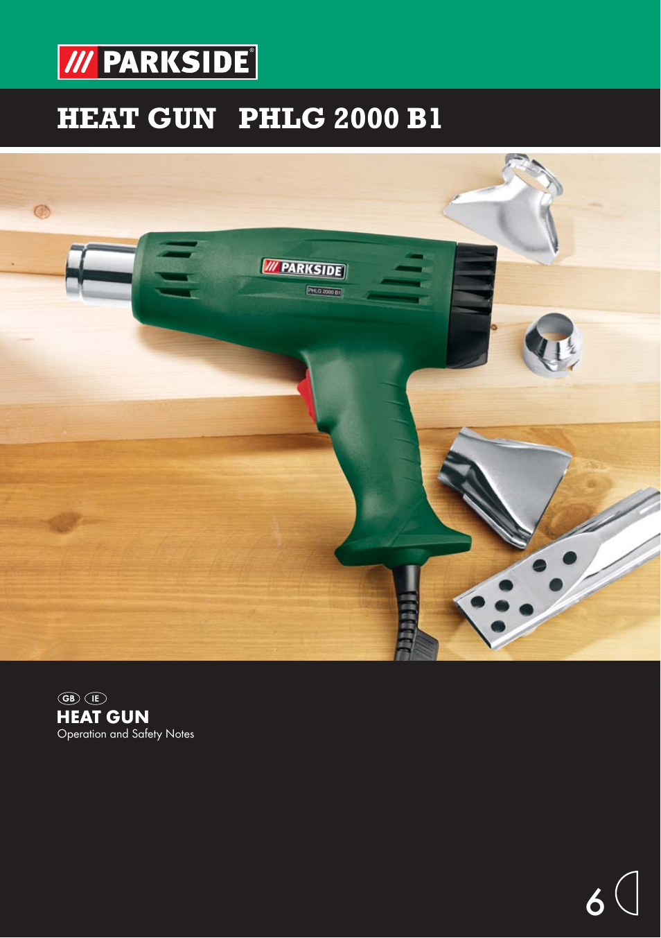 Parkside PHLG 2000 B1 User Manual | 13 pages