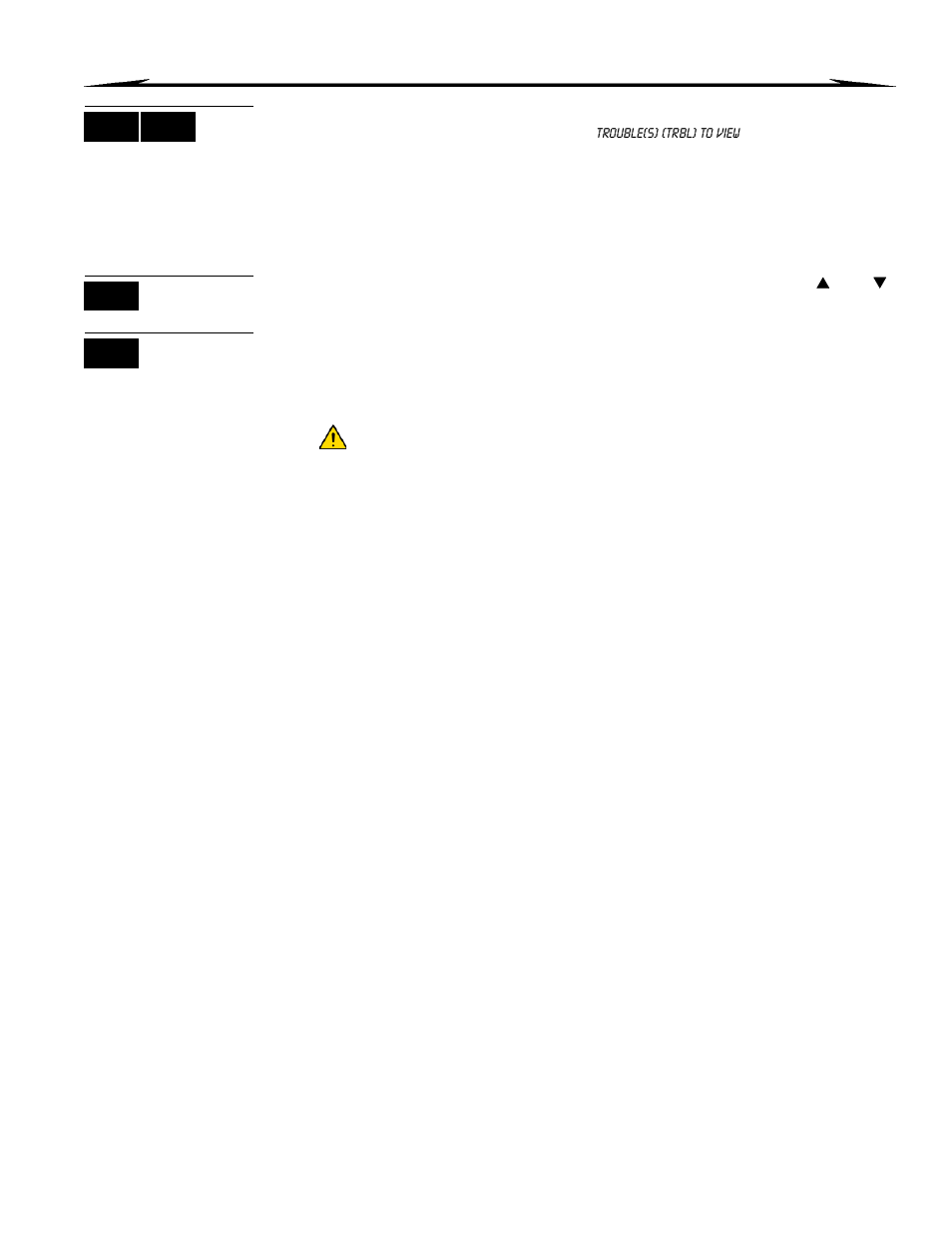 0 trouble display, 1 trouble display | Paradox Hellas S.A. Digiplex EVO EVO192 User Manual | Page 21 / 36