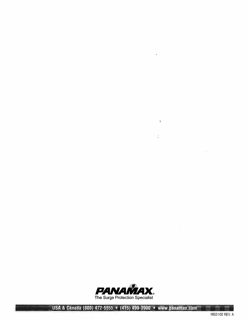 Panamax MAX 5300 User Manual | Page 15 / 16