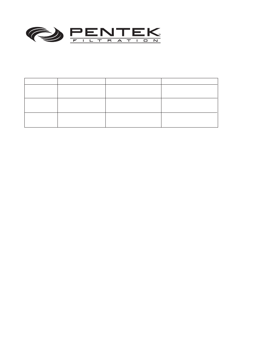Pentek Water Dispenser User Manual | 4 pages