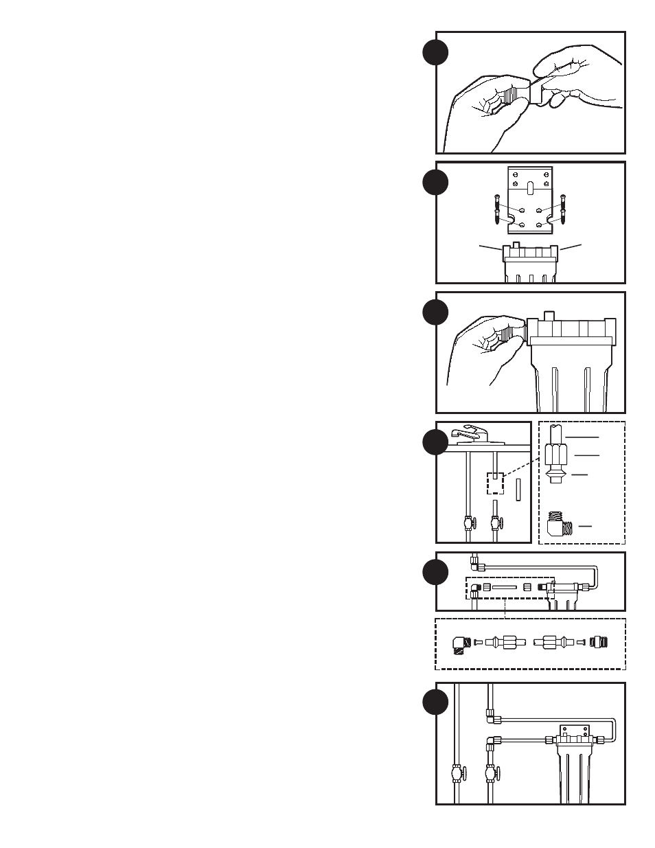 Undersink installation | Pentek Water Dispenser User Manual | Page 3 / 4