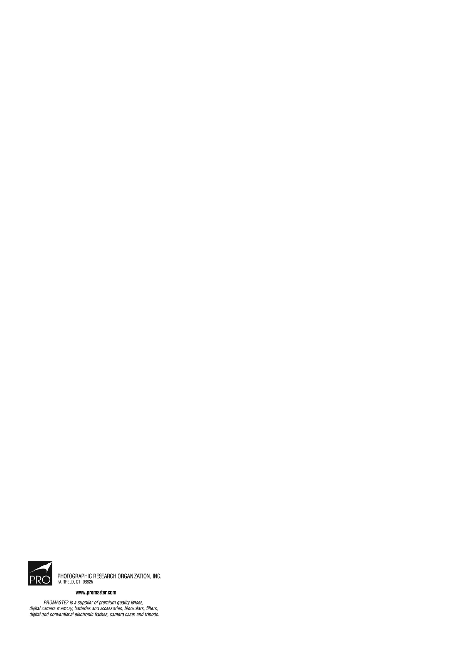Specifications | ProMaster INFINITY ELITE ELX 15-45X65 User Manual | Page 3 / 3