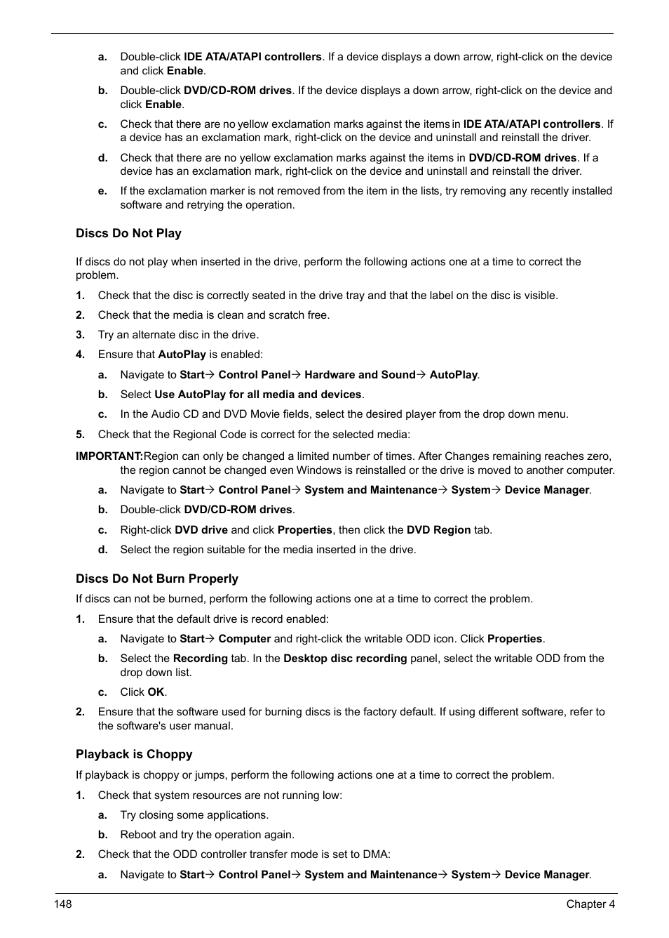 PACKARD BELL TM87 User Manual | Page 158 / 216