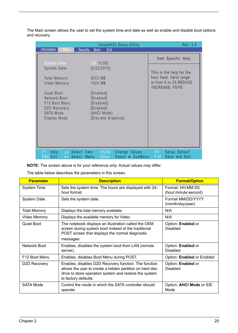 Main | PACKARD BELL TM87 User Manual | Page 35 / 216