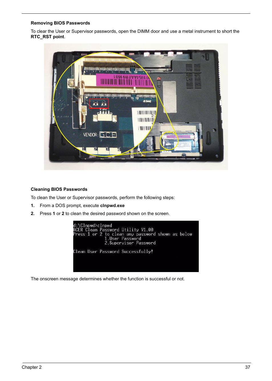 PACKARD BELL TM87 User Manual | Page 47 / 216