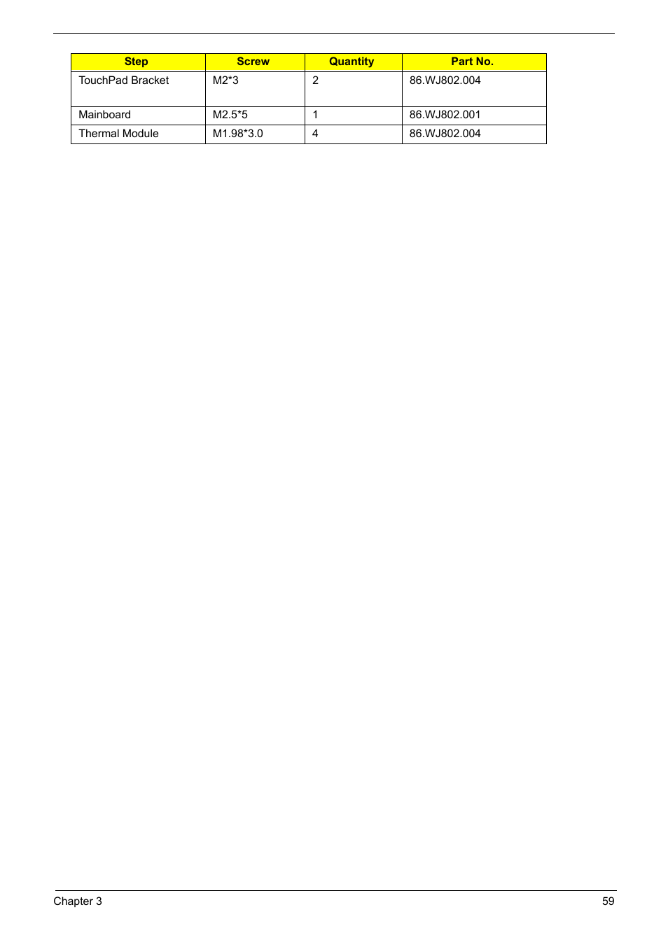 PACKARD BELL TM87 User Manual | Page 69 / 216