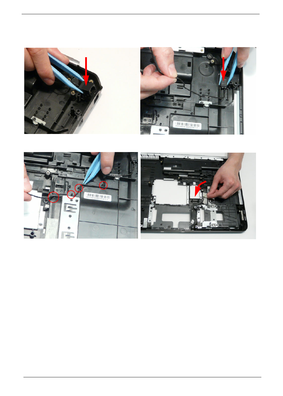 Replacing the rj-11 jack | PACKARD BELL LJ77 User Manual | Page 126 / 222
