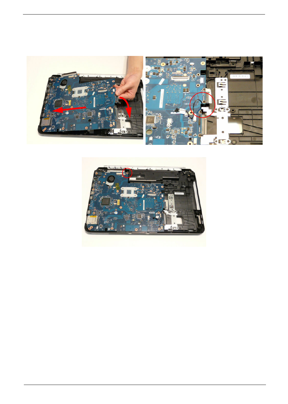 Replacing the mainboard | PACKARD BELL LJ77 User Manual | Page 127 / 222