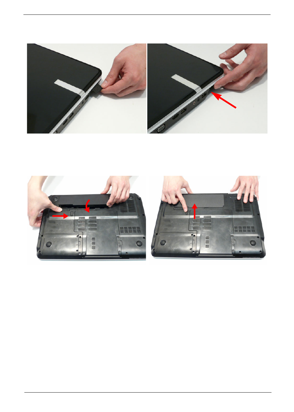 Replacing the sd dummy card, Replacing the battery, Replacing the sd dummy card replacing the battery | PACKARD BELL LJ77 User Manual | Page 147 / 222