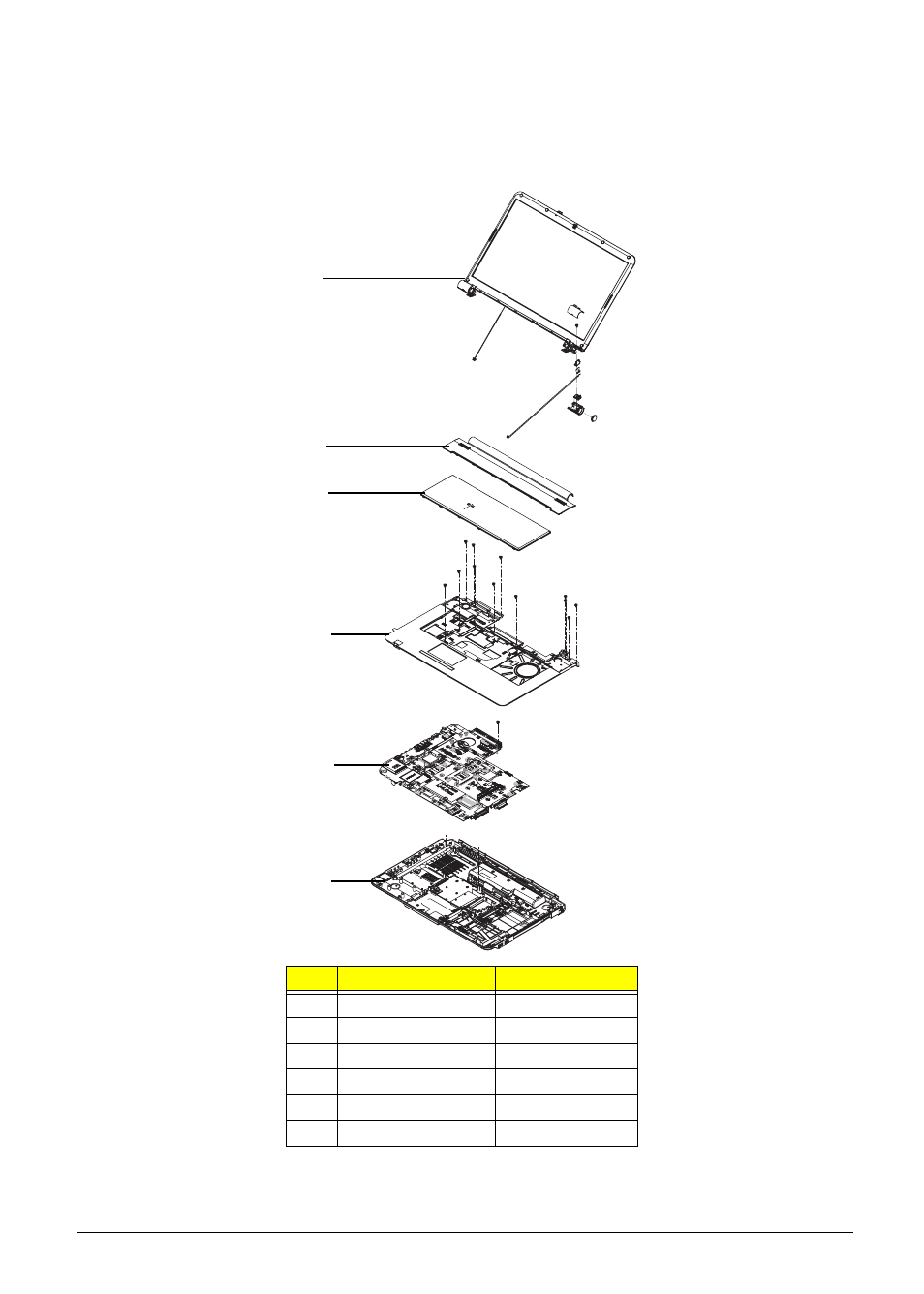 Packard bell easynote lj75/lj77 exploded diagrams, Main assembly | PACKARD BELL LJ77 User Manual | Page 188 / 222