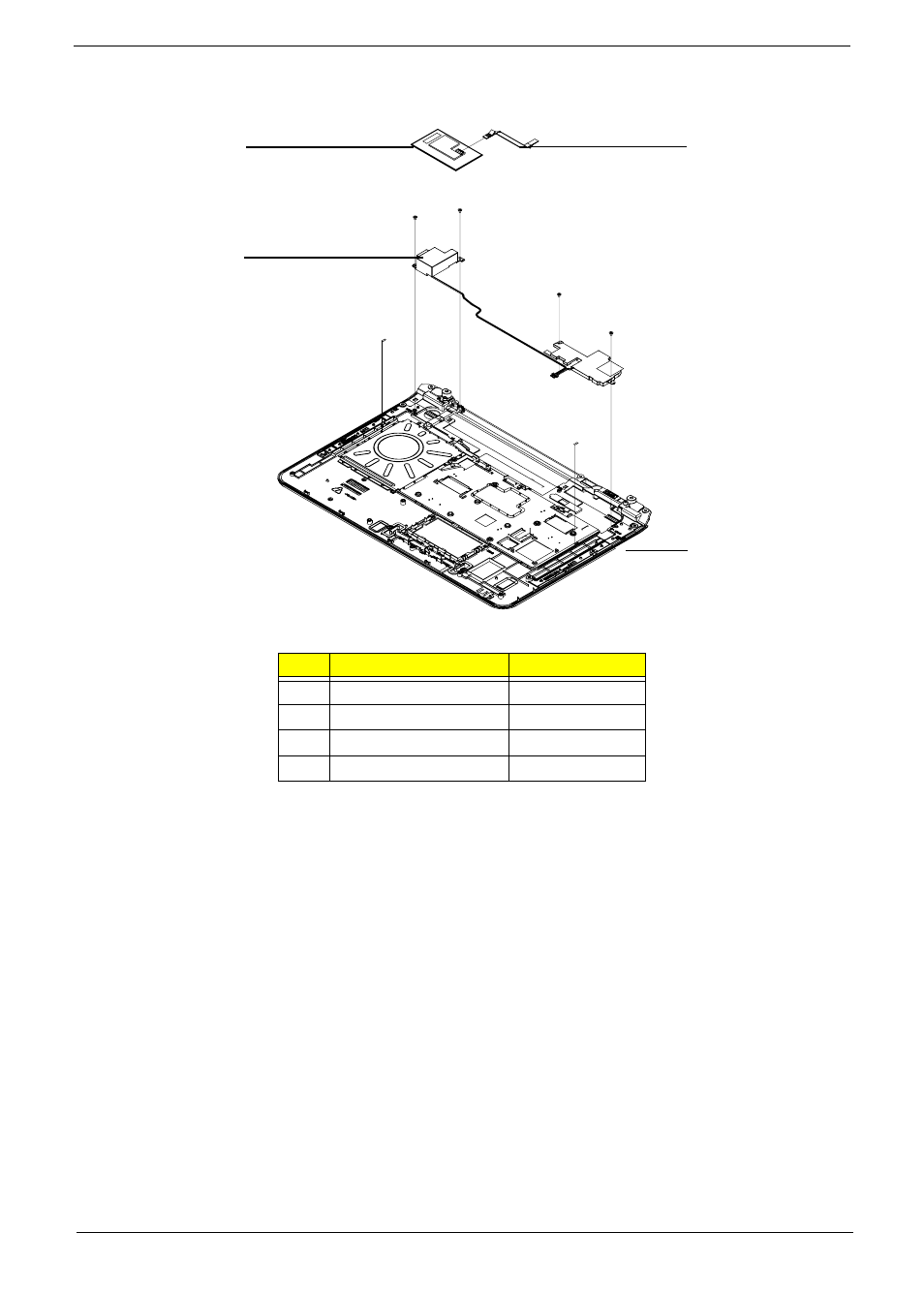 Base assembly | PACKARD BELL LJ77 User Manual | Page 189 / 222