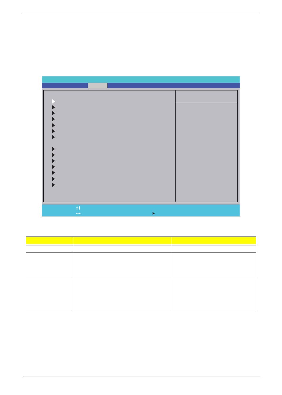 Advanced | PACKARD BELL LJ77 User Manual | Page 40 / 222