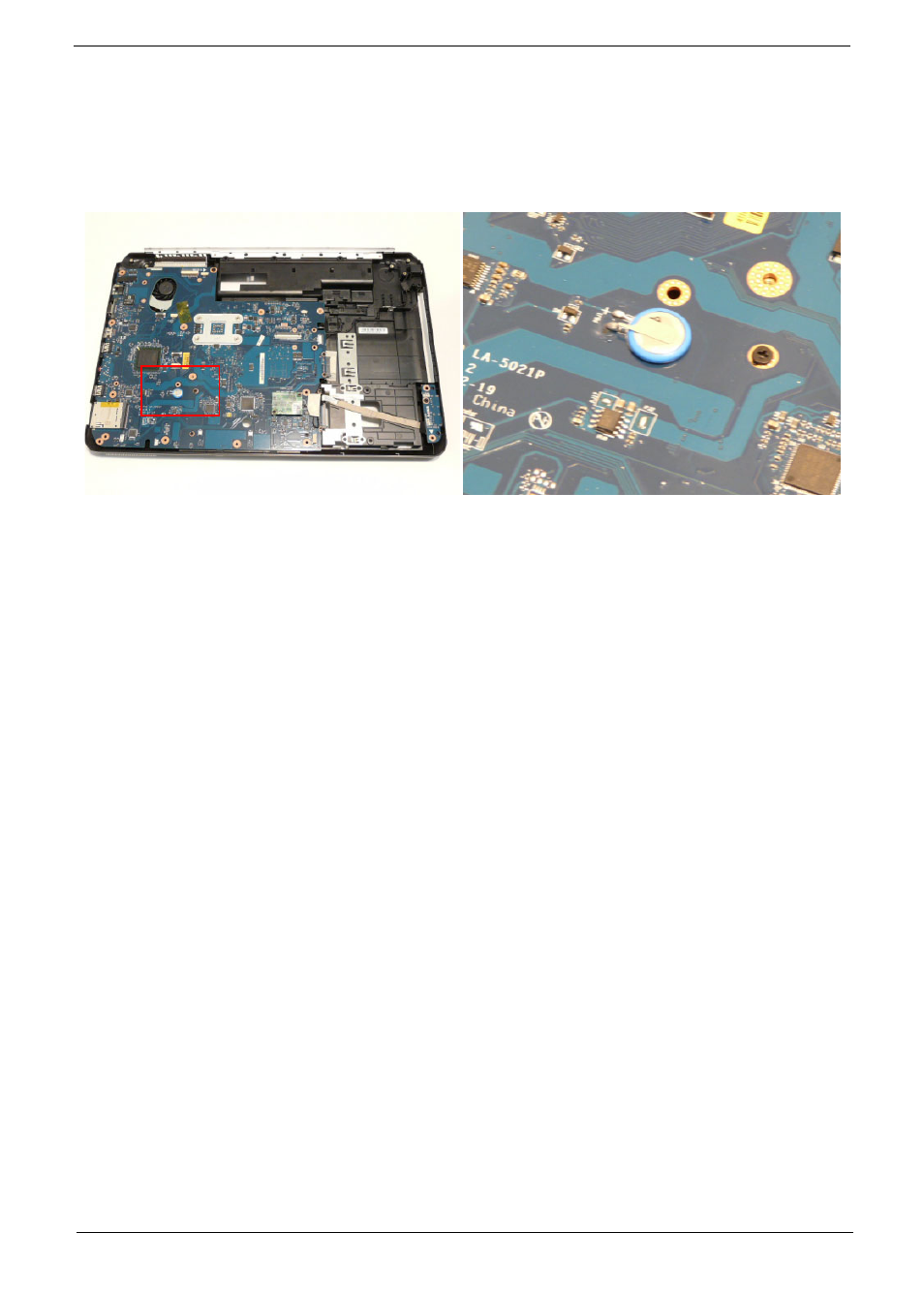 Removing the rtc battery | PACKARD BELL LJ77 User Manual | Page 95 / 222