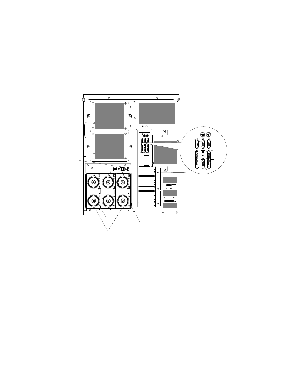 Chassis rear features and controls, 10 features | PACKARD BELL MH4000 User Manual | Page 25 / 204