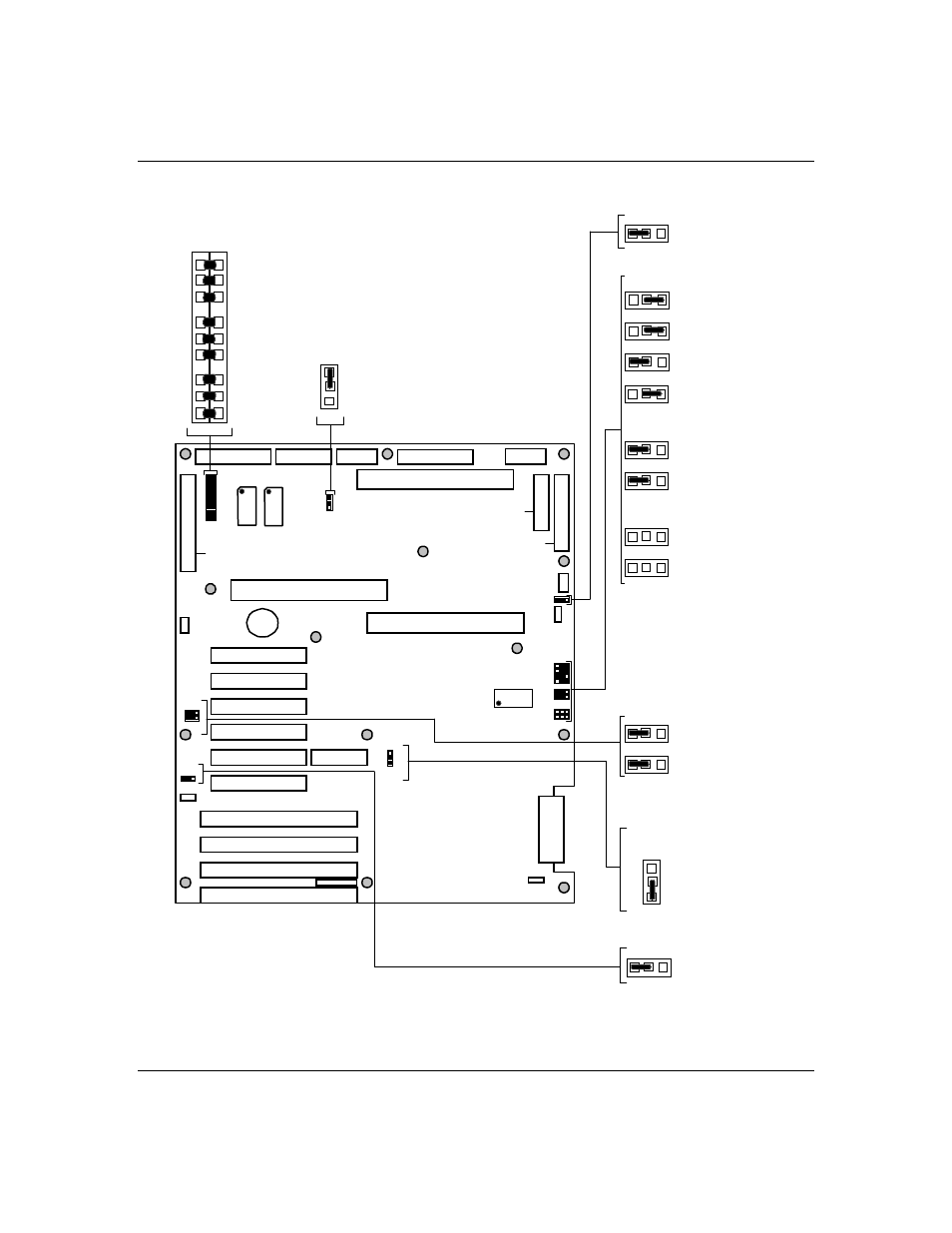 25 configuring your system, Reserved, Cpu speed | Cmos clear, Password clear, Flash code, Figure 4-3. system board jumpers, A13t14, A10t, A09t4 | PACKARD BELL MH4000 User Manual | Page 77 / 204