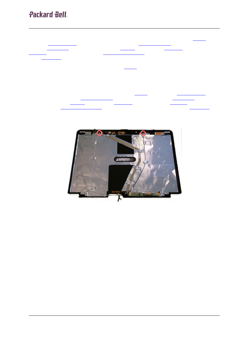 Webcam microphone/usb cable, Wlan antenna, Dip switch settings | PACKARD BELL MX User Manual | Page 18 / 19