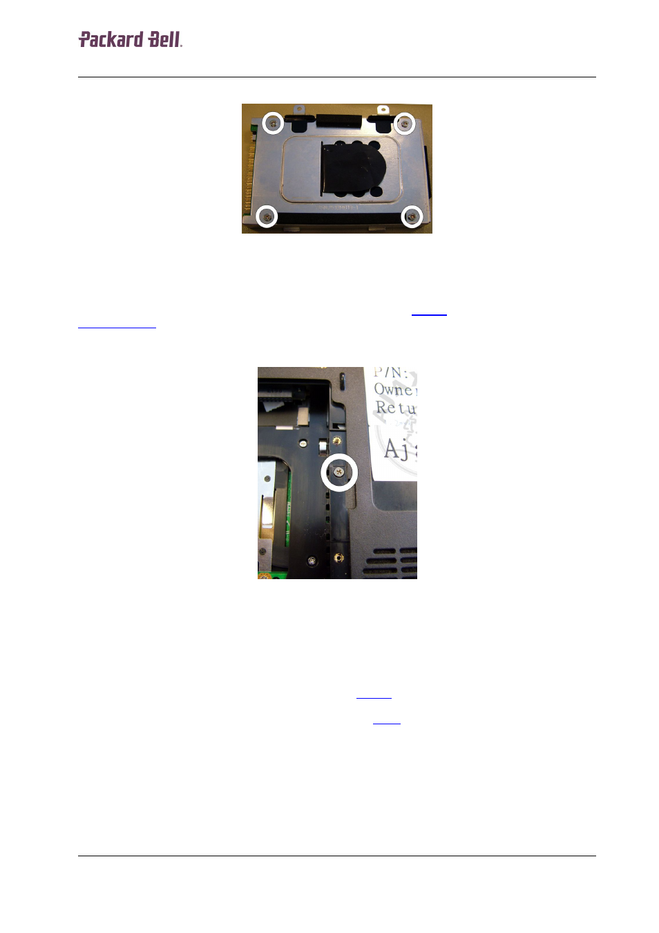 Optical disk drive, Wlan card | PACKARD BELL MX User Manual | Page 6 / 19