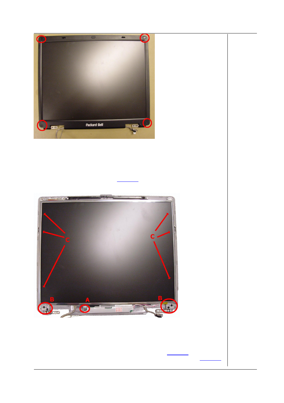 Inverter board lcd panel, Picture 16 | PACKARD BELL EasyNote B3 User Manual | Page 13 / 15