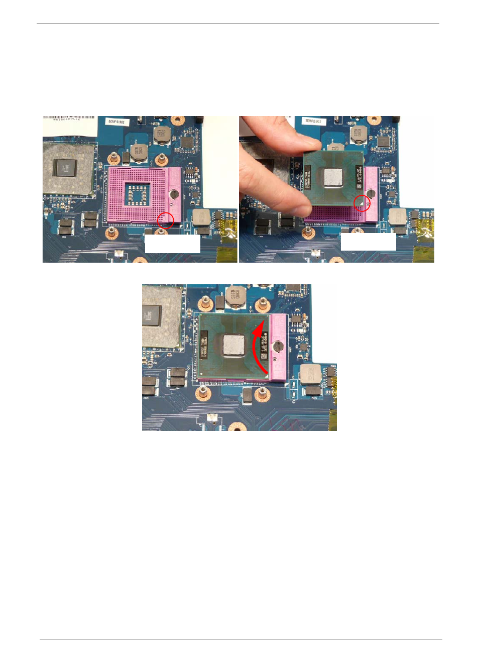 Main module reassembly procedure, Replacing the cpu, Replacing the thermal module | PACKARD BELL LJ61 User Manual | Page 118 / 202