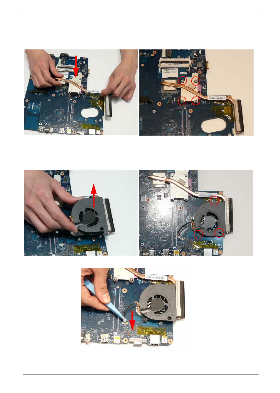 Replacing the cpu fan | PACKARD BELL LJ61 User Manual | Page 119 / 202