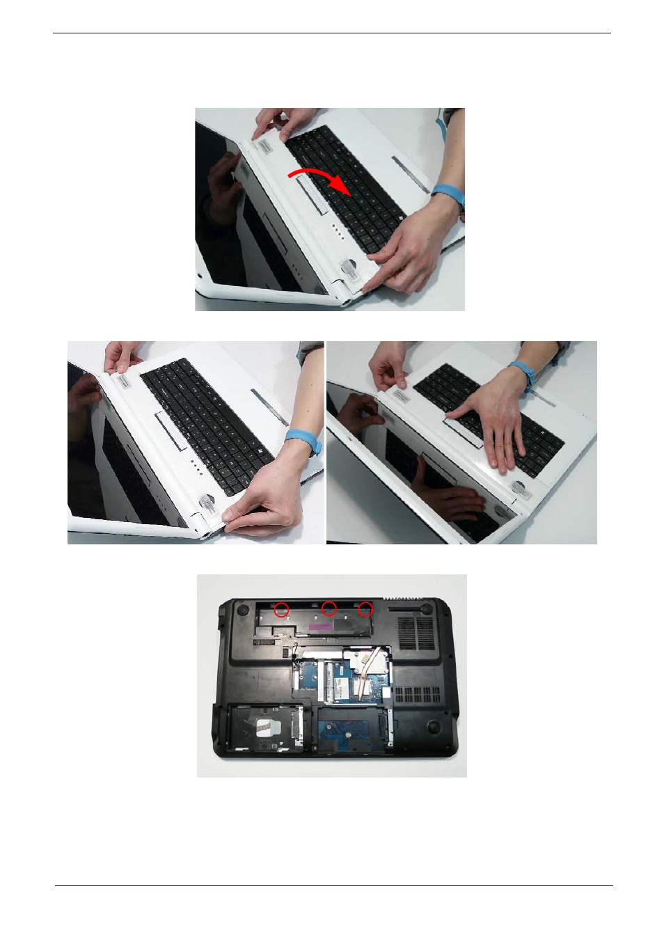 Replacing the switch cover | PACKARD BELL LJ61 User Manual | Page 135 / 202