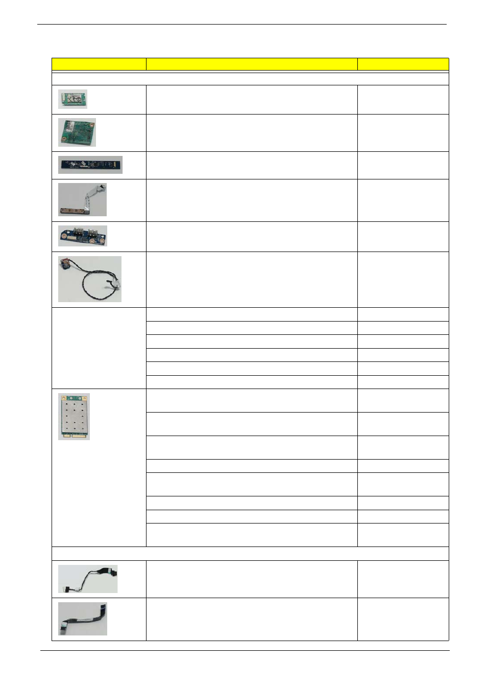 Packard bell easynote lj61 fru list | PACKARD BELL LJ61 User Manual | Page 176 / 202