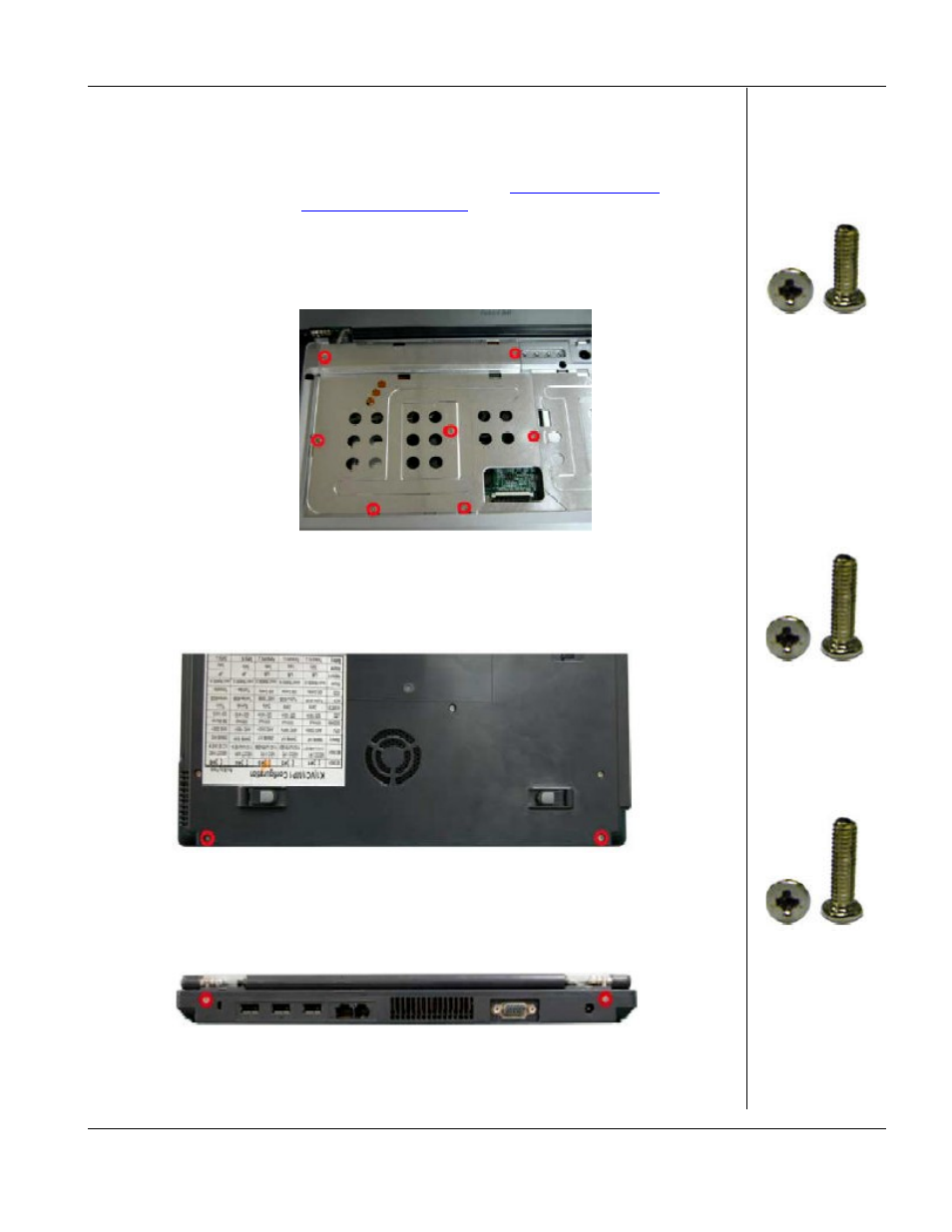 Removing the lcd module | PACKARD BELL C3 User Manual | Page 10 / 22