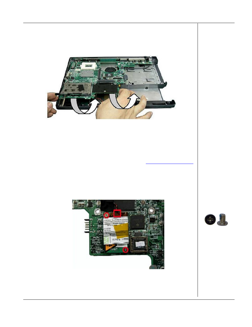 Removing the mdc modem | PACKARD BELL C3 User Manual | Page 19 / 22