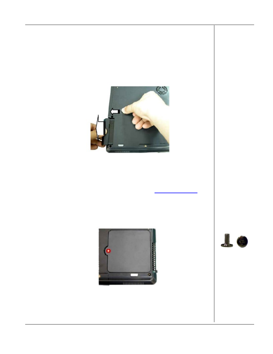 Removing the battery, Removing the memory module | PACKARD BELL C3 User Manual | Page 5 / 22