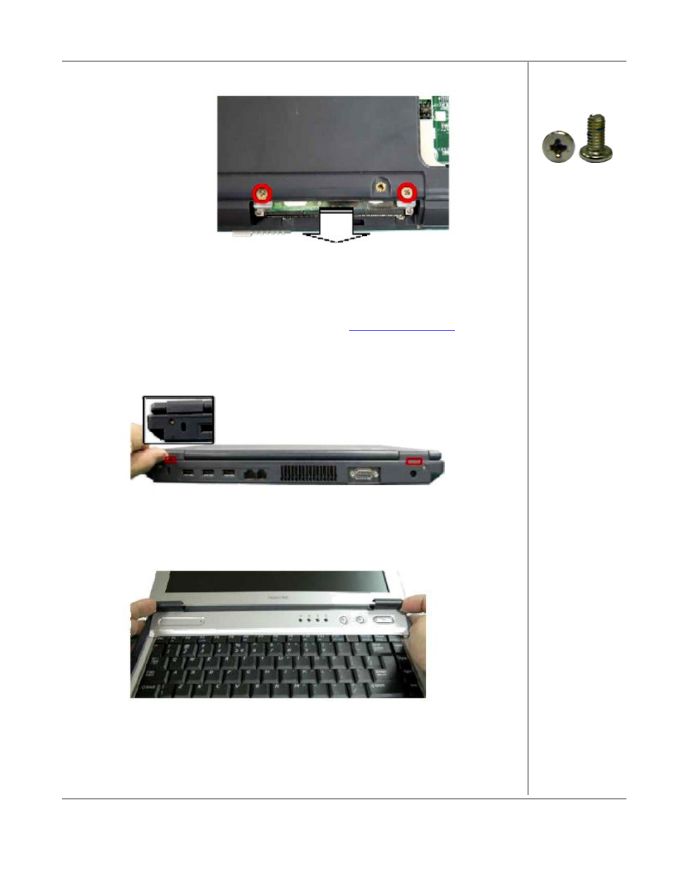 Removing the keyboard | PACKARD BELL C3 User Manual | Page 7 / 22