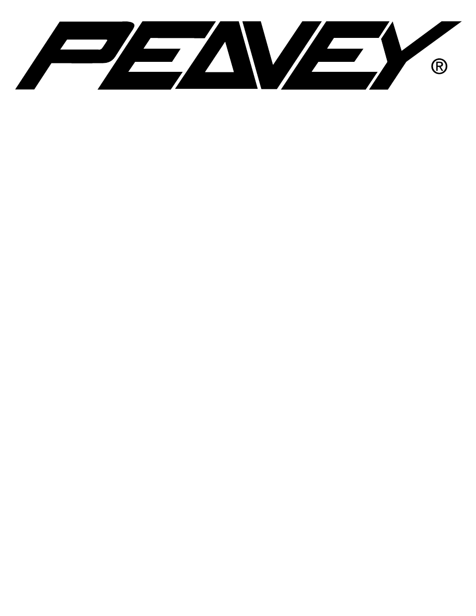 Peavey SRC 4026 FC User Manual | Page 3 / 48