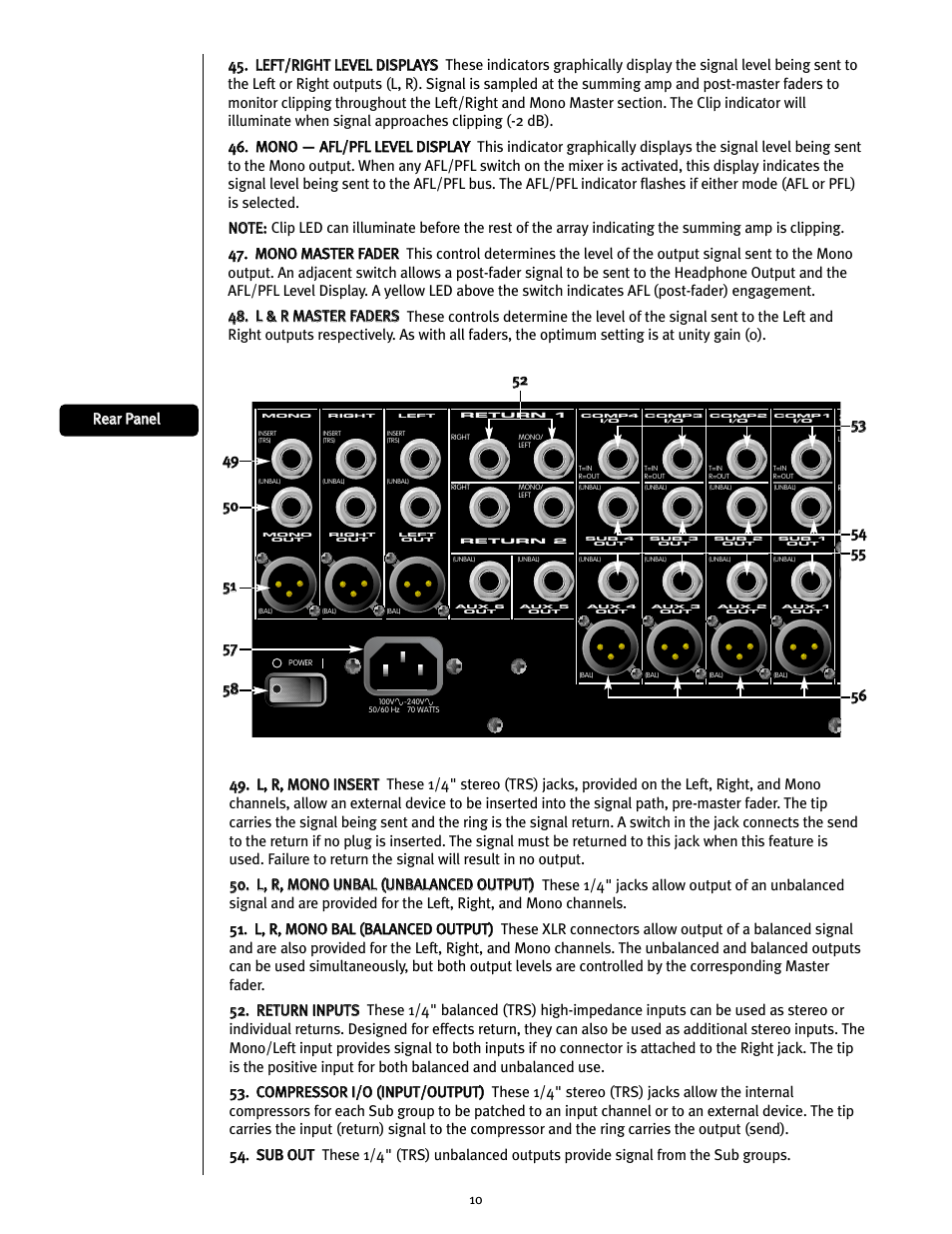 Peavey 2443/3243 User Manual | Page 10 / 20