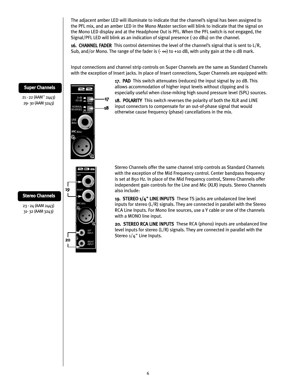 Peavey 2443/3243 User Manual | Page 6 / 20