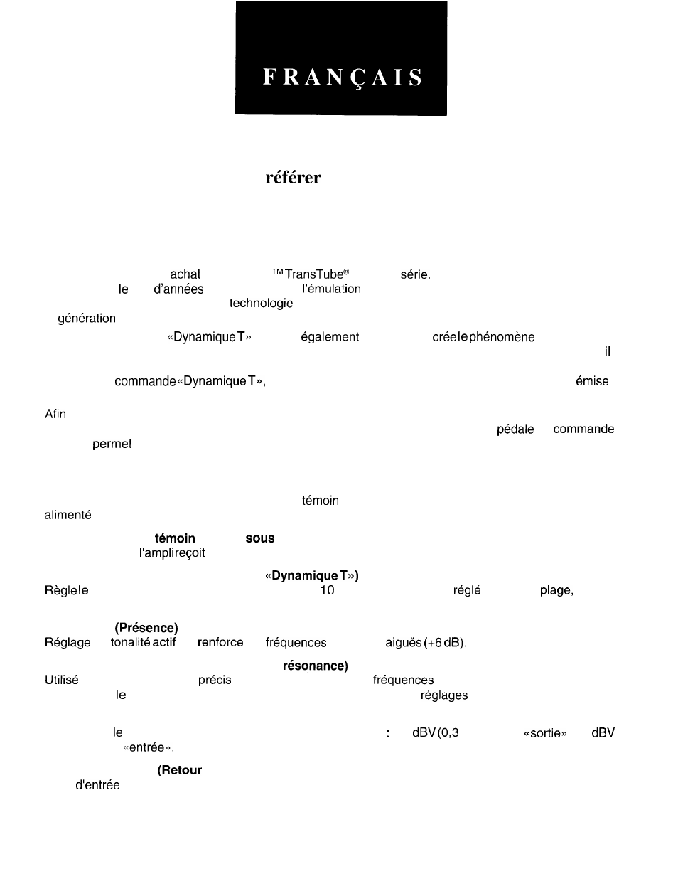 Peavey Supreme User Manual | Page 11 / 20
