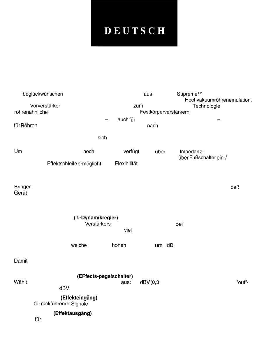 Peavey Supreme User Manual | Page 14 / 20